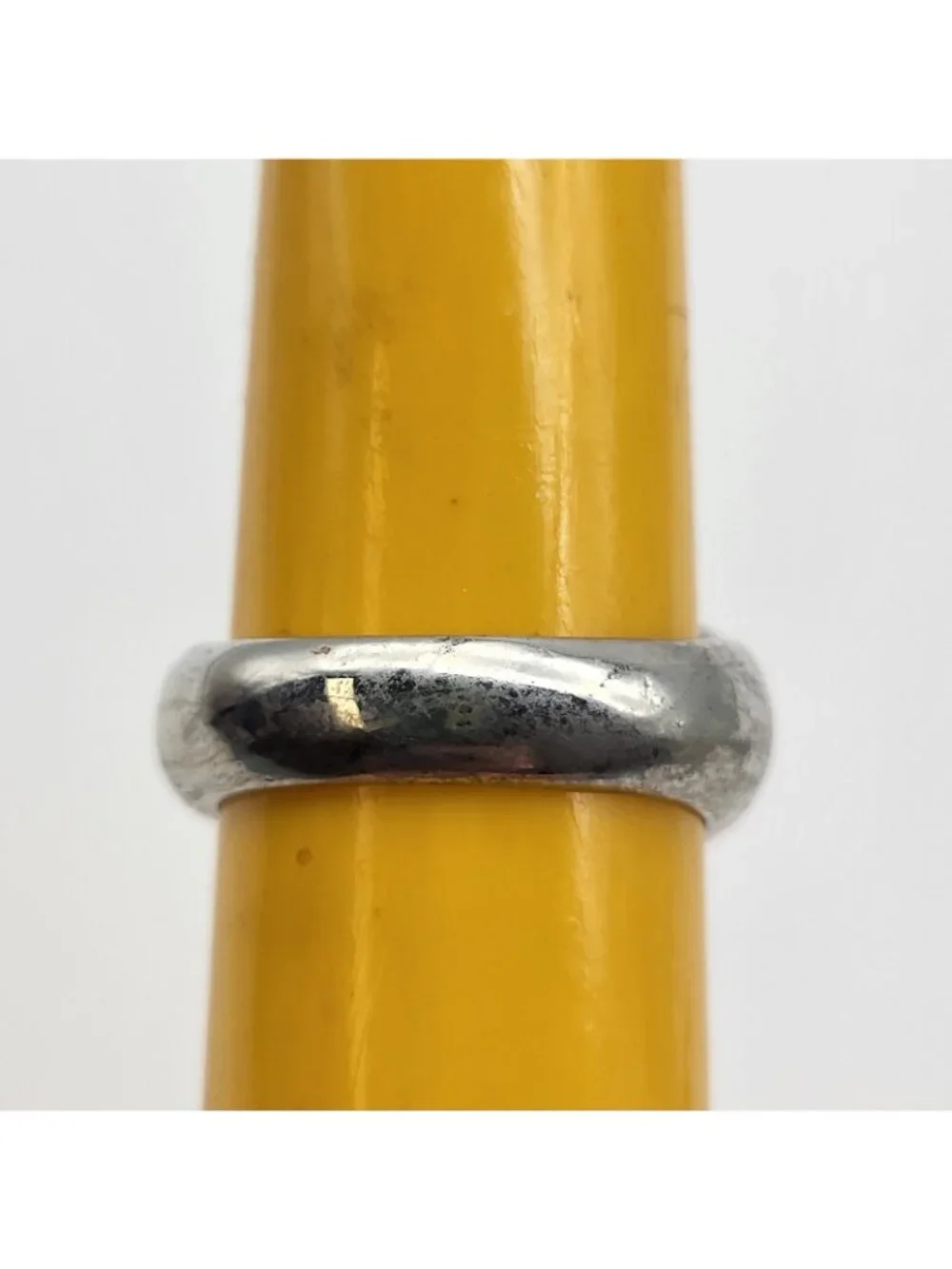Nosce Te Ipsum Know Thyself Ring Stainless Steel Enamel sz 12 Signet